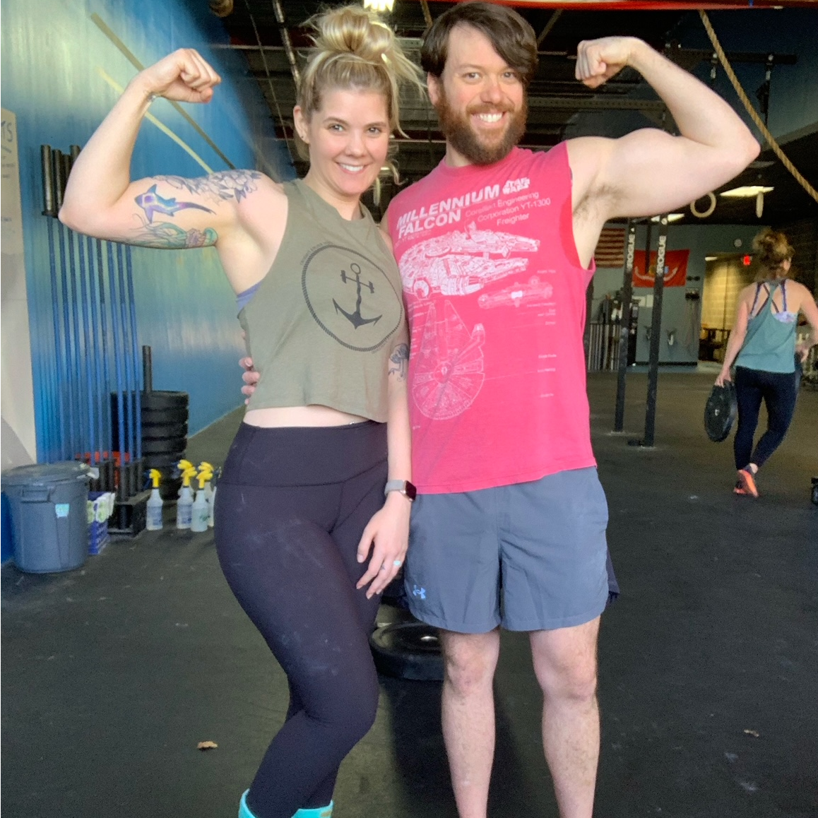 A couple who works out together, stays together