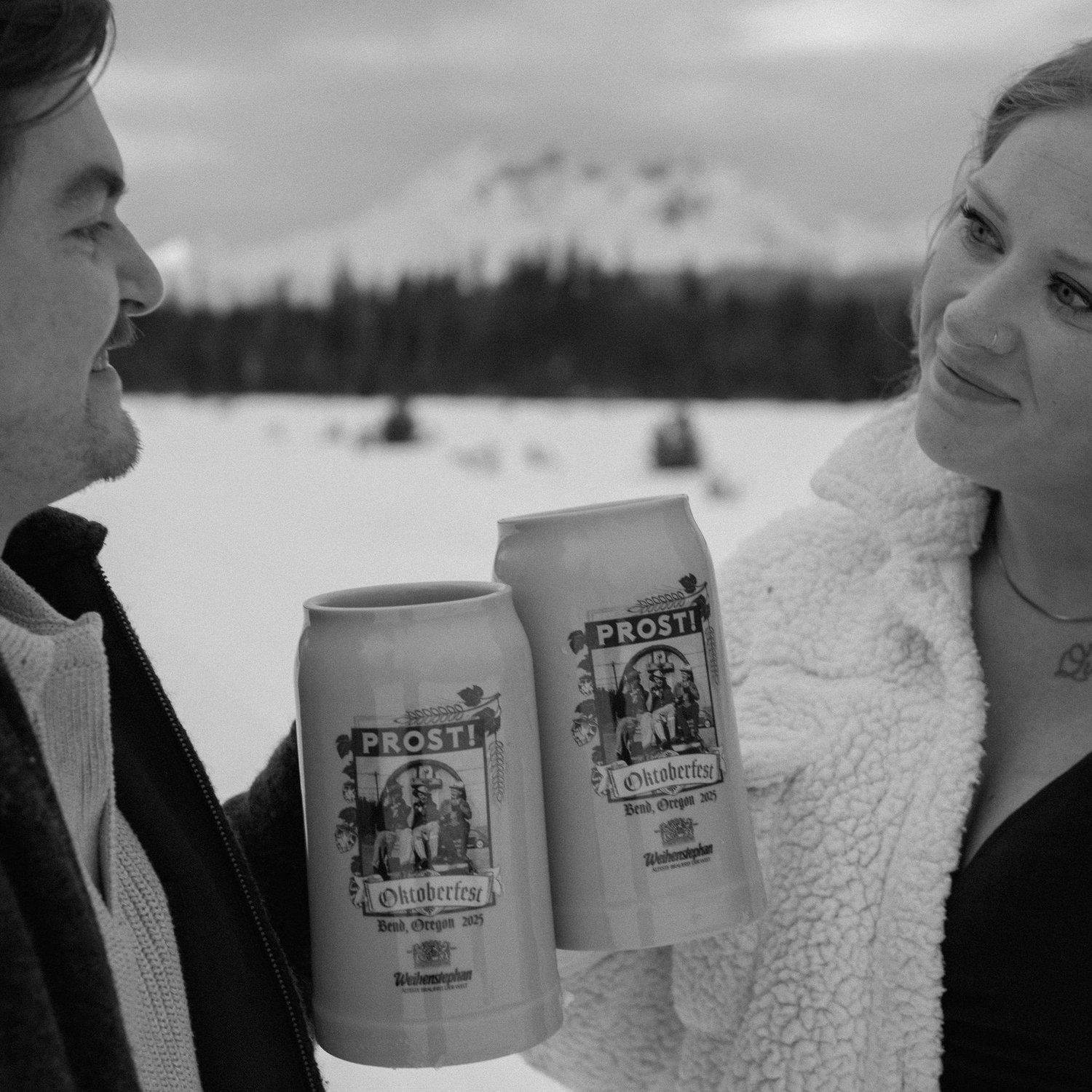 With steins from our favorite bar in Bend