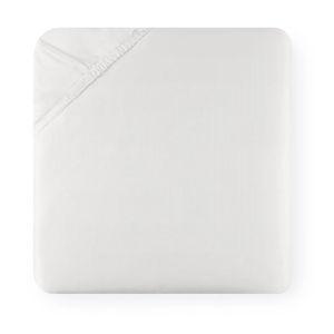 Sferra Giotto Fitted Sheet | White | Queen