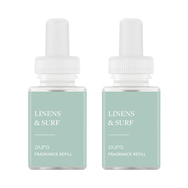 Pura Linens & Surf 2pk Smart Vial Fragrance Refills