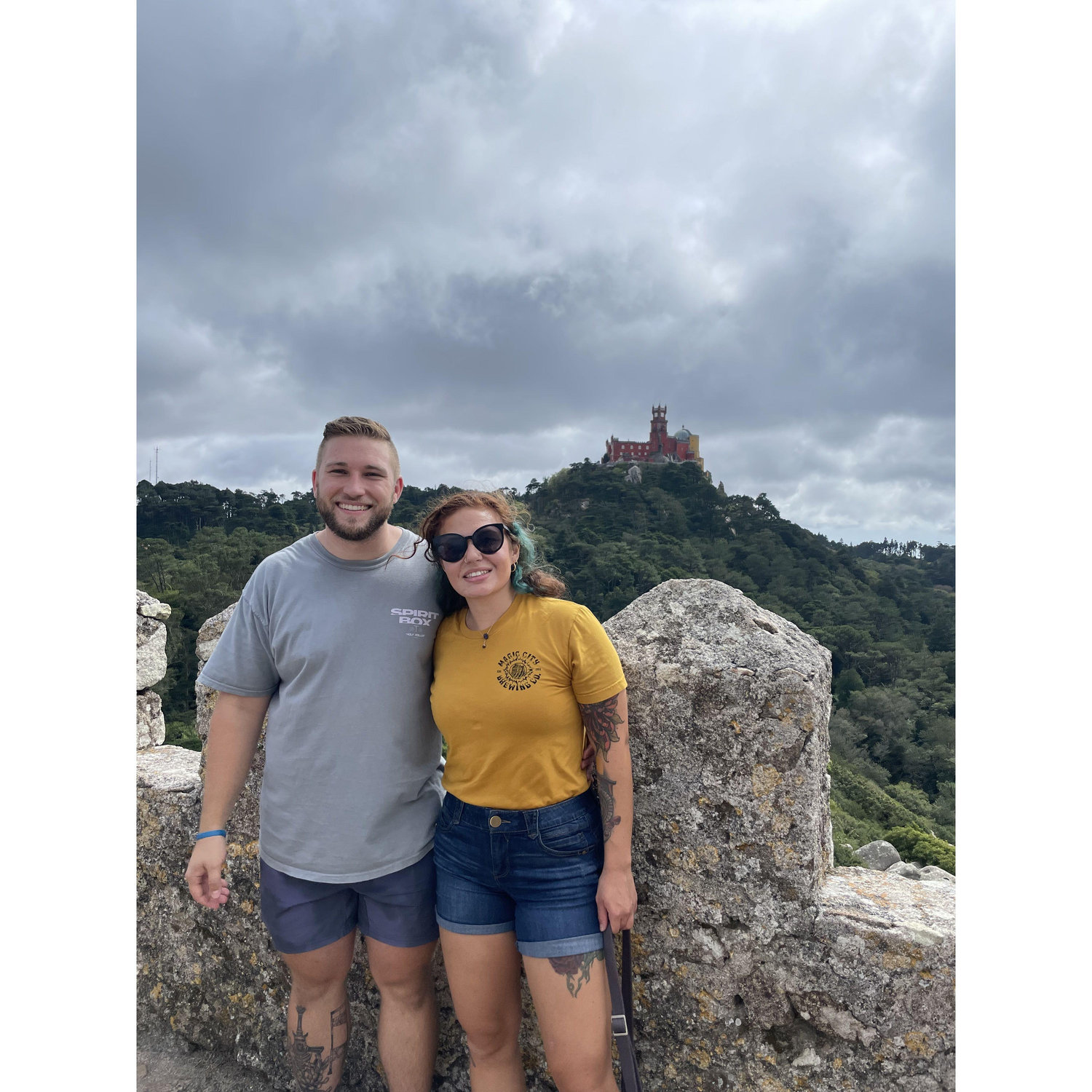 Climbing castles in Portugal!