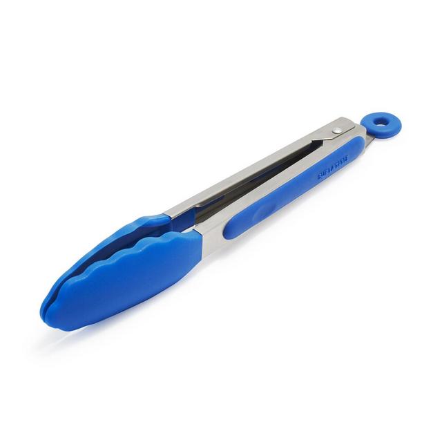 Sur La Table Silicone-Tipped Tongs, 9"