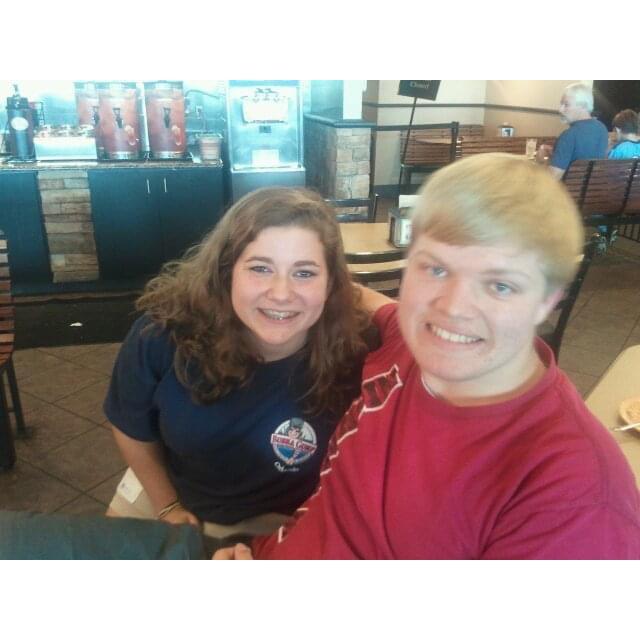 The first photo we ever took together