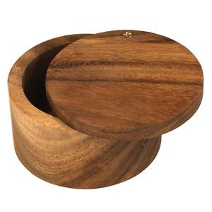 Ironwood Gourmet 28221 Appalachian Salt Cellar, Acacia Wood