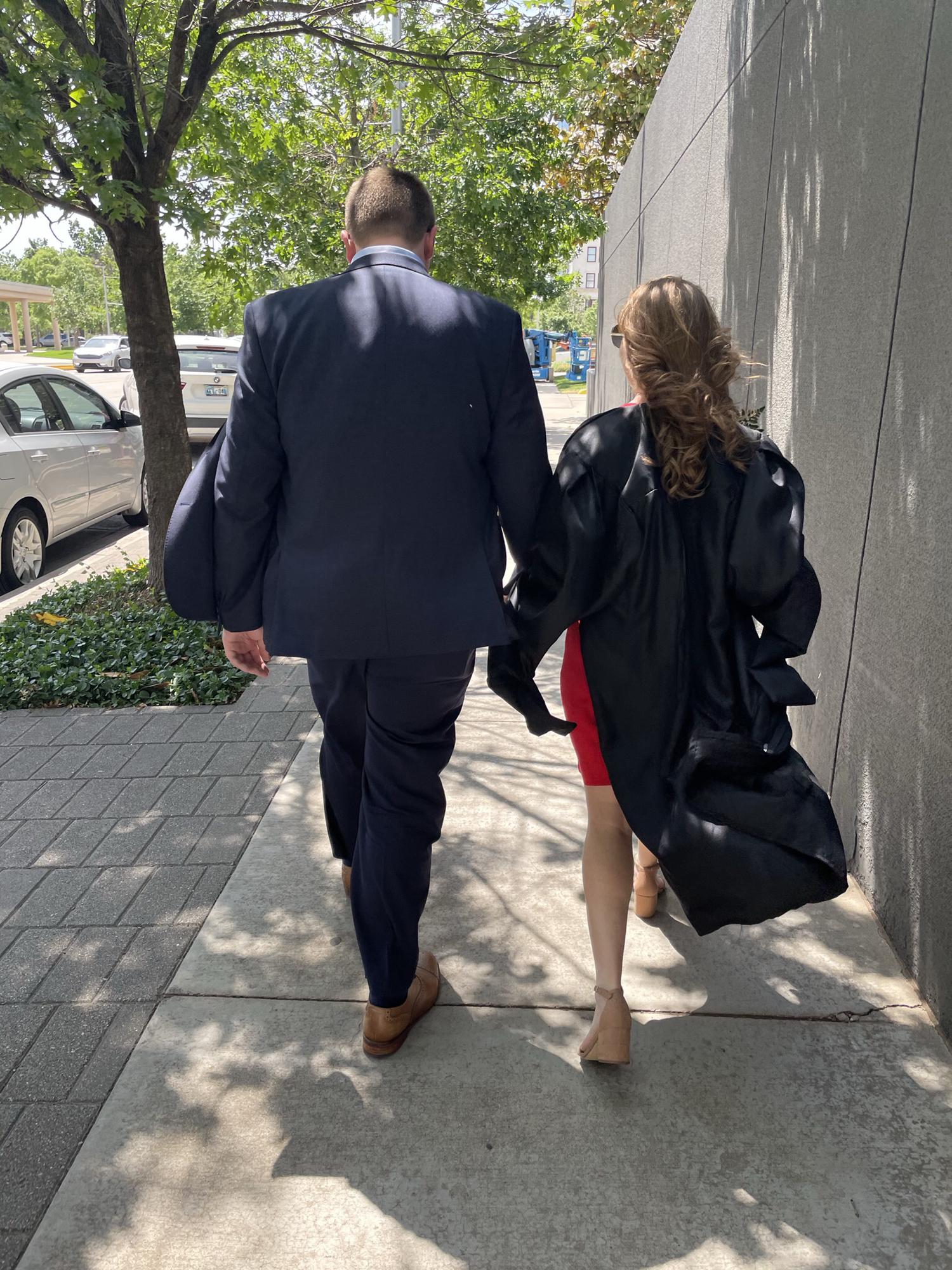 PA school was, by far, the hardest journey of my life. I am so grateful that Jake stood by me, loved and supported me through it. I couldn’t have done this without his hand in mine, where we belong.