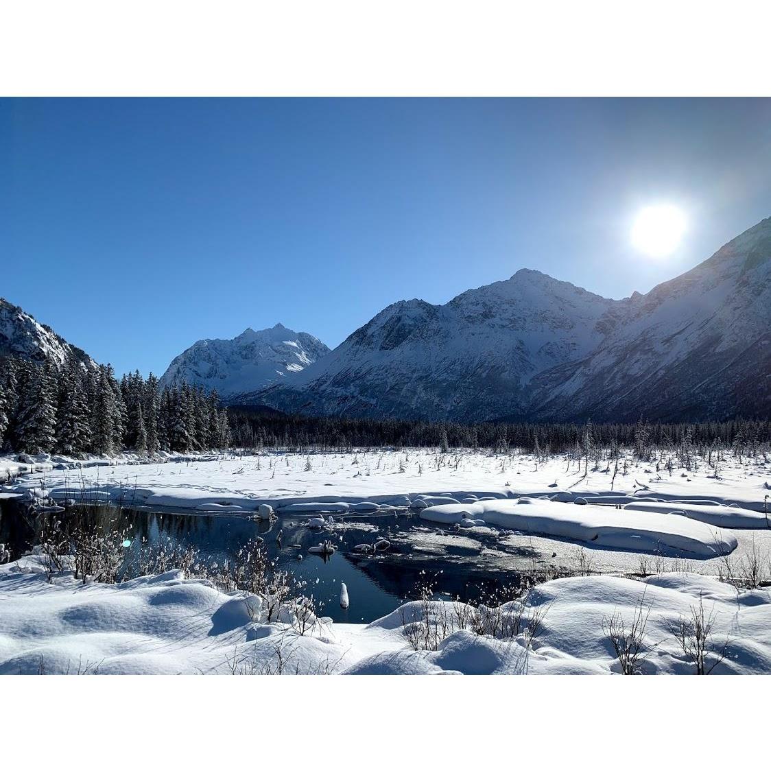 The Eagle River Nature Center. About 15 minutes from our house!