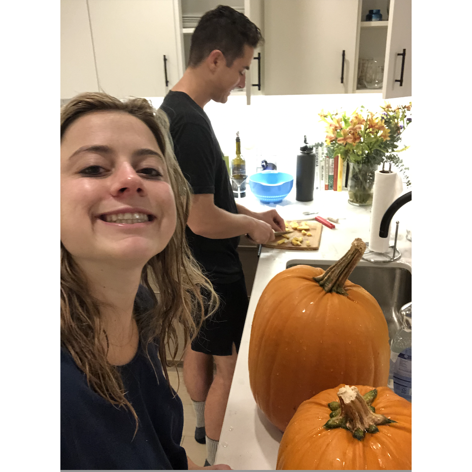 We love carving pumpkins every Halloween!  Fall 2019