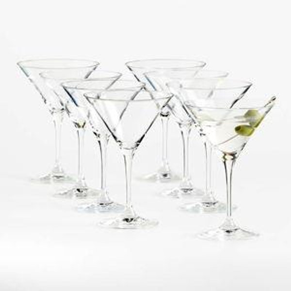 Aspen 8-Oz. Martini Glass + Reviews | Crate & Barrel