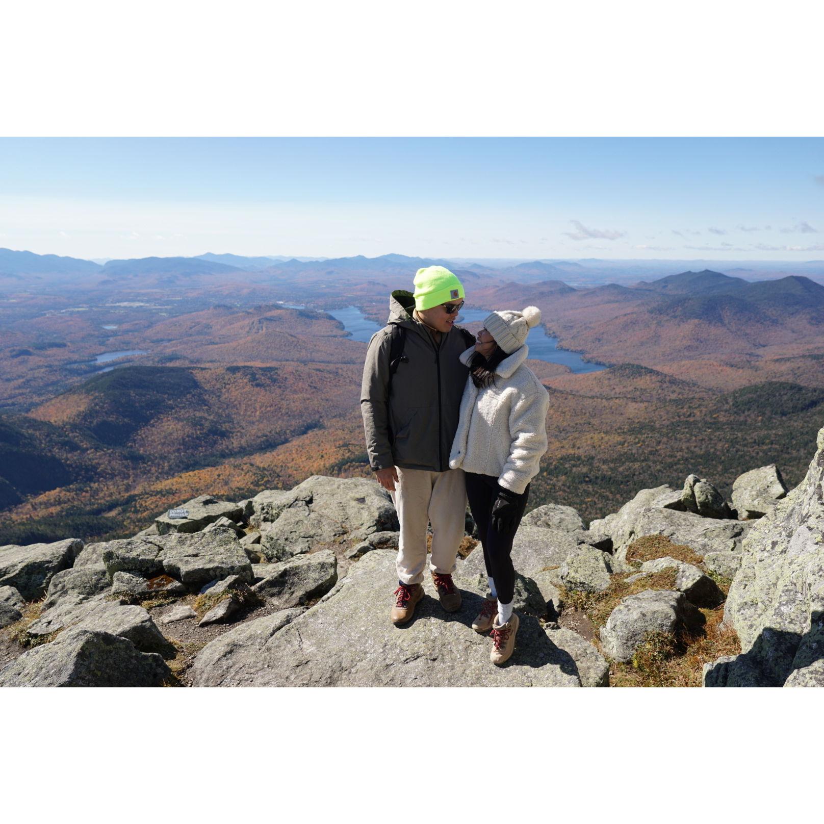 The one when we went hiking through Maine