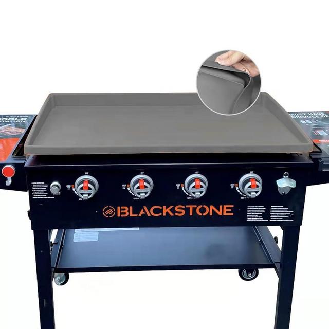 Philoxia Griddle Mat for Blackstone 36" Inch Griddle,Silicone Griddle Cover for Blackstone,Blackstone Griddle Accessories,Heavy Duty Food Grade Silicone Grill Cover (36in Full Cover Gray)