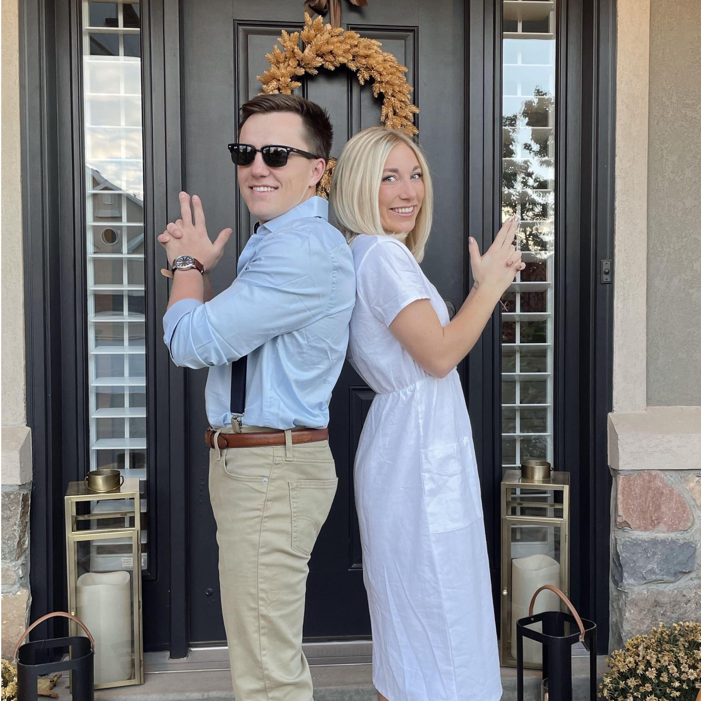 James Bond and Madeleine Swann for Halloween 2021