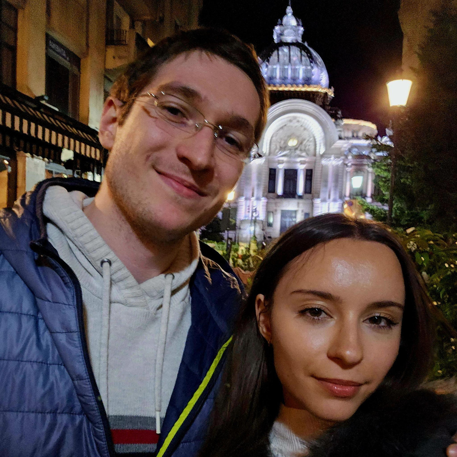 While visiting Romania in 2025, Roxana and Serban had the honor of meeting each other’s grandparents, making the trip most meaningful.