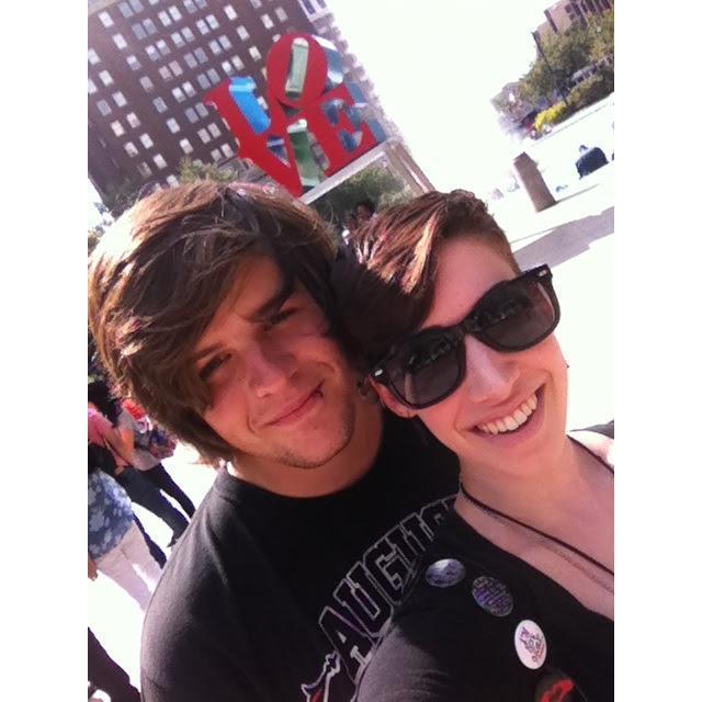 the first photo we ever took together - summer 2015