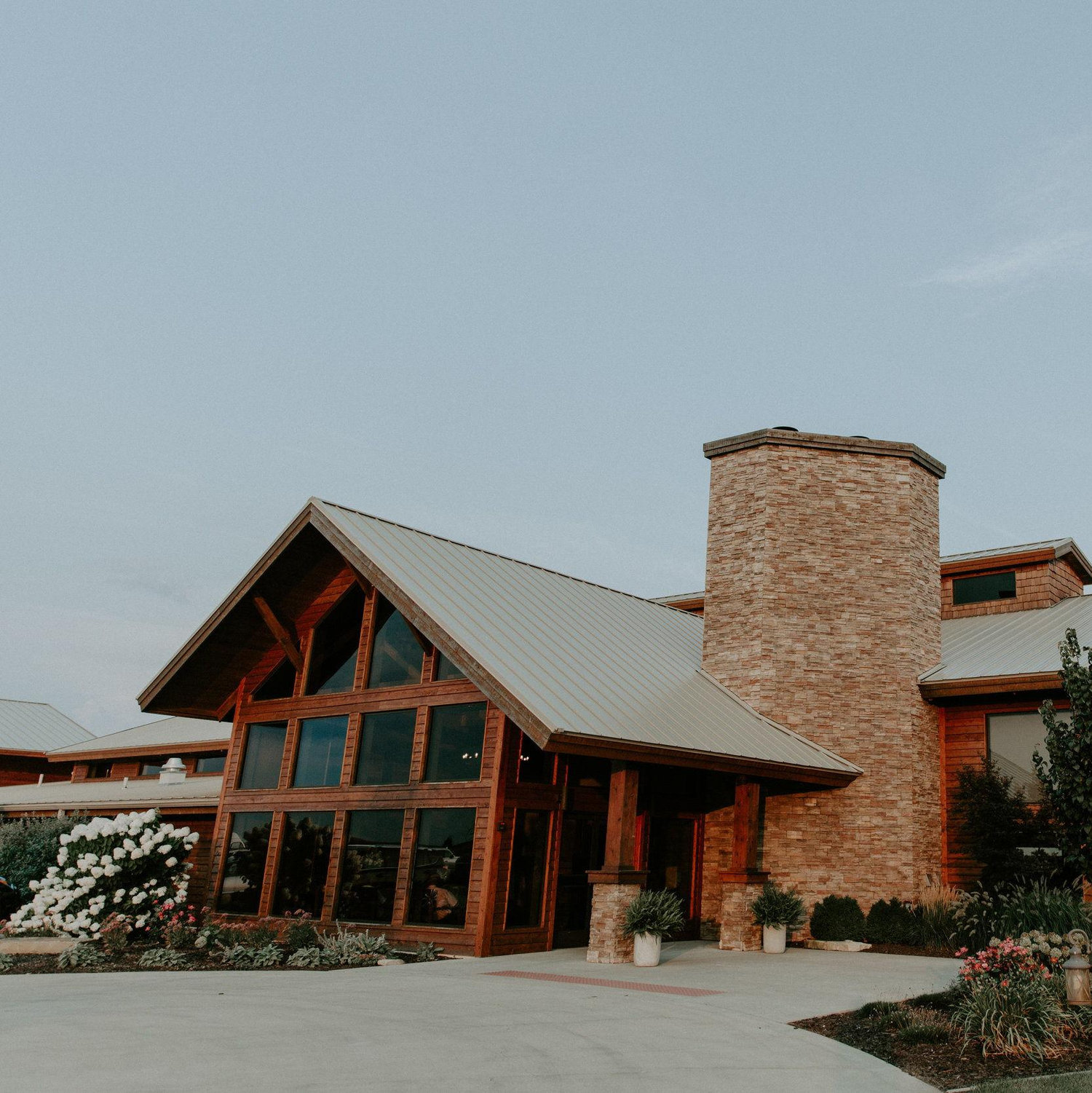 Reception building
