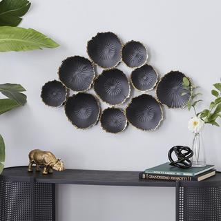 Contemporary Round Dish Wall Decor