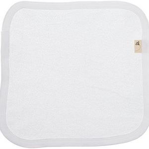 Burt's Bees Baby 100% Organic Cotton Washcloths Set of Six, Cloud, 8.5" x 8.5"