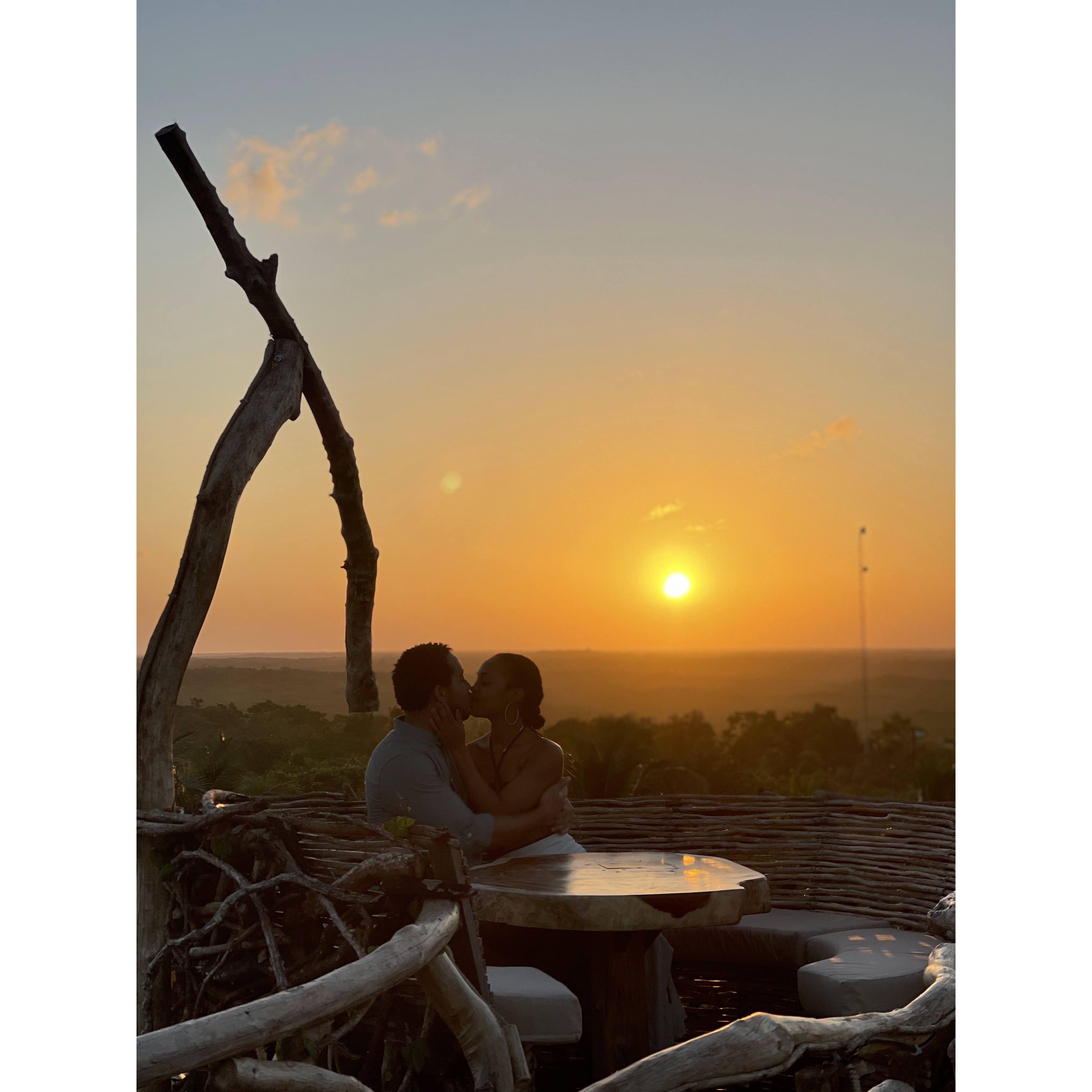 The one where we ate dinner in a human-size nest in Tulum