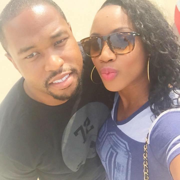 Way to go Cowboys....one of our 1st mom & dad outings after the birth of our babygirl boss, Rylee.