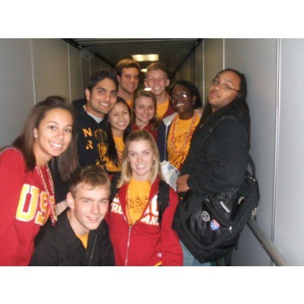 We didn't talk much after this flight departed. Little did we know that we'd reunite 14 years later...