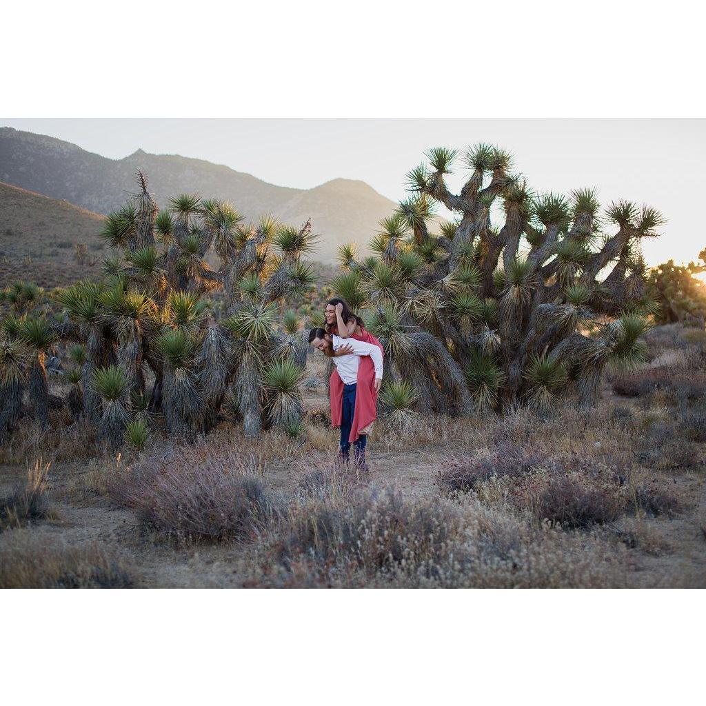 Fun engagement photo