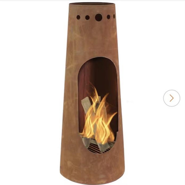 Sunnydaze 50 in. Rustic Santa Fe Wood-Burning Chimenea RCM-873