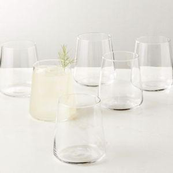 Neat Double Old-Fashioned Glass Set of 6 (Clear)