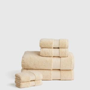 Turkish Ultra Luxe Plush Bath Towel Bundle - Linen Color