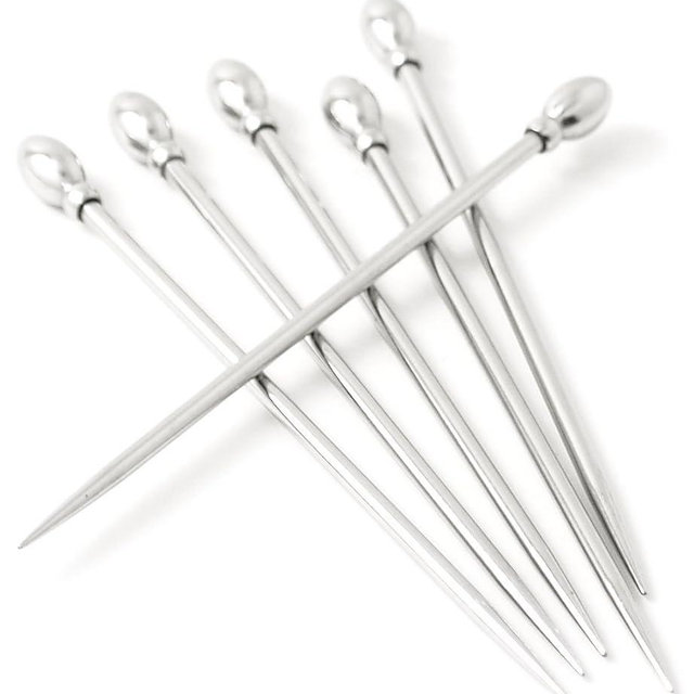 Prodyne Classic Martini Picks (Set Of 6), 1 EA, Metallic