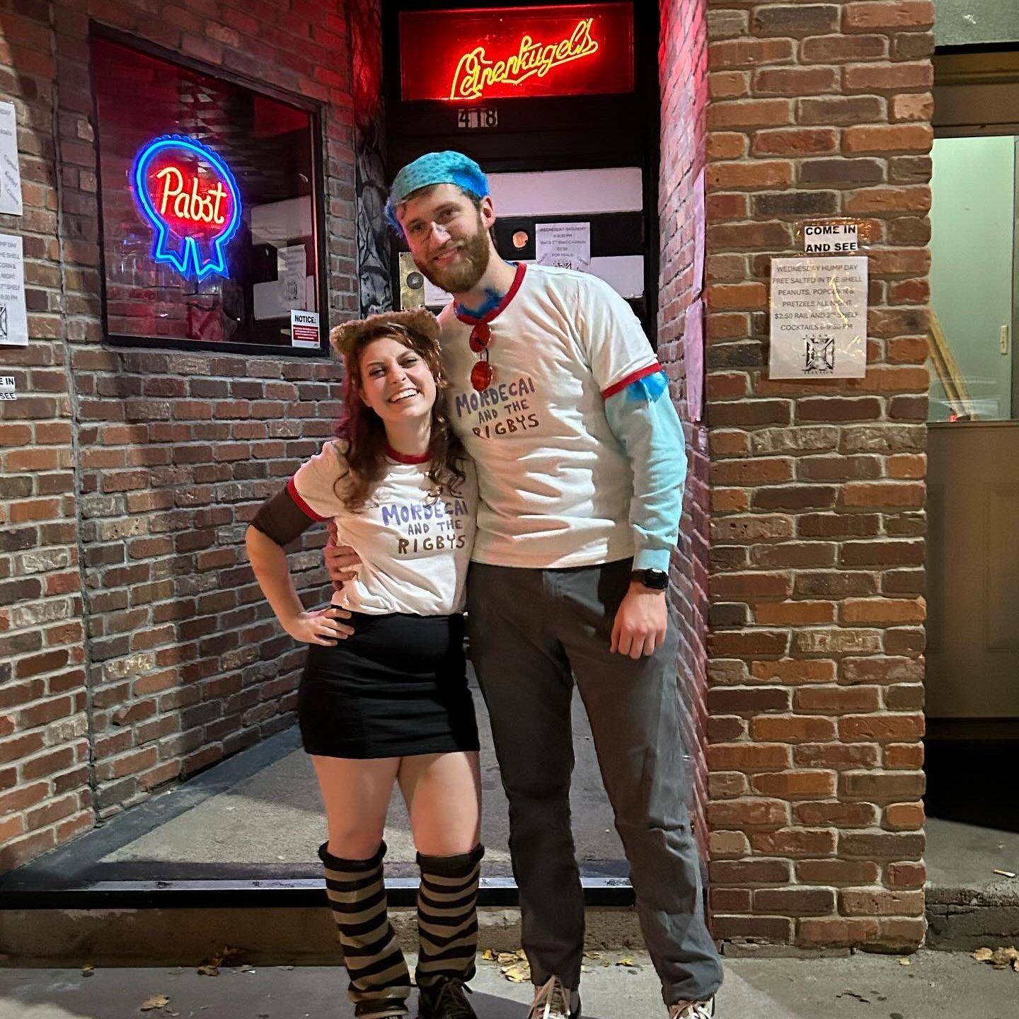Halloween 2024 - Mordecai & Rigby