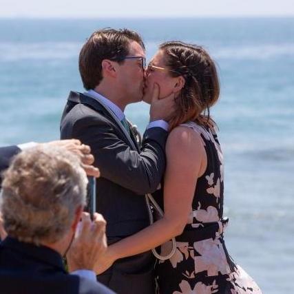 The KISS (Emily is still giggling).
