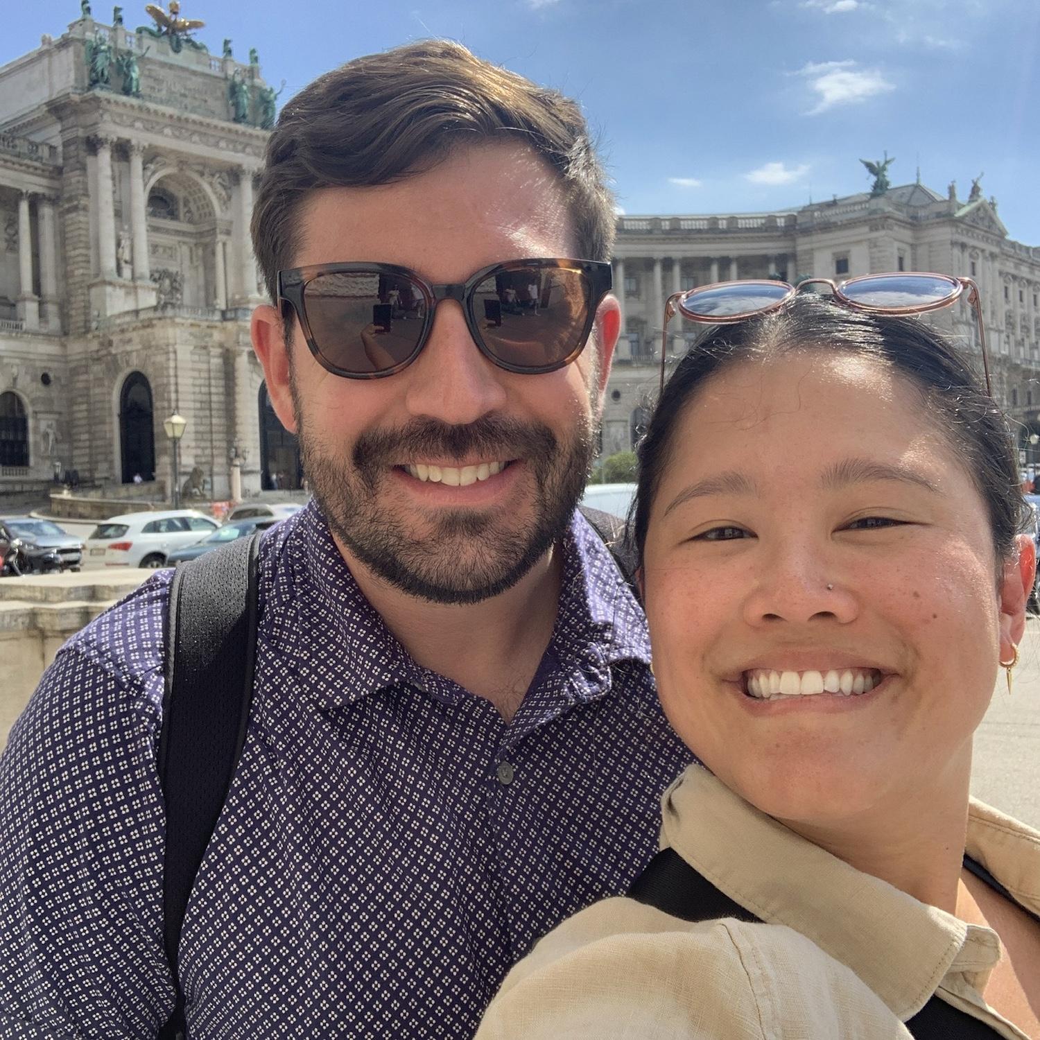 Beautiful and sunny Vienna