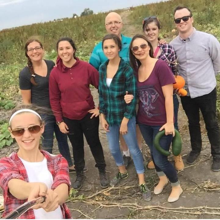The Great Pumpkin Patch
Eva, Susan, Logan, Payton, Jim, Jessica, Olivia & Nick