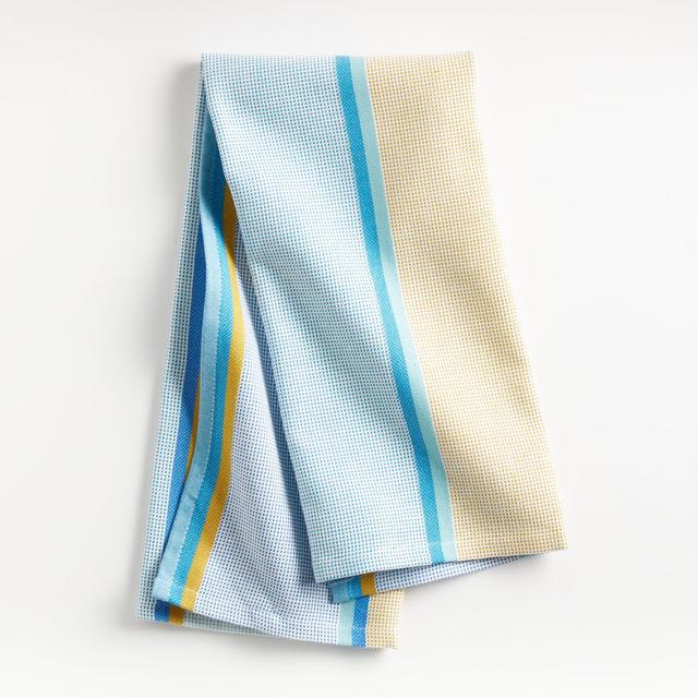 Blue Texture Dish Towel