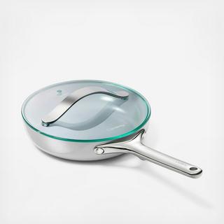 Ceramic Non-Stick Mini Fry Pan with Glass Lid