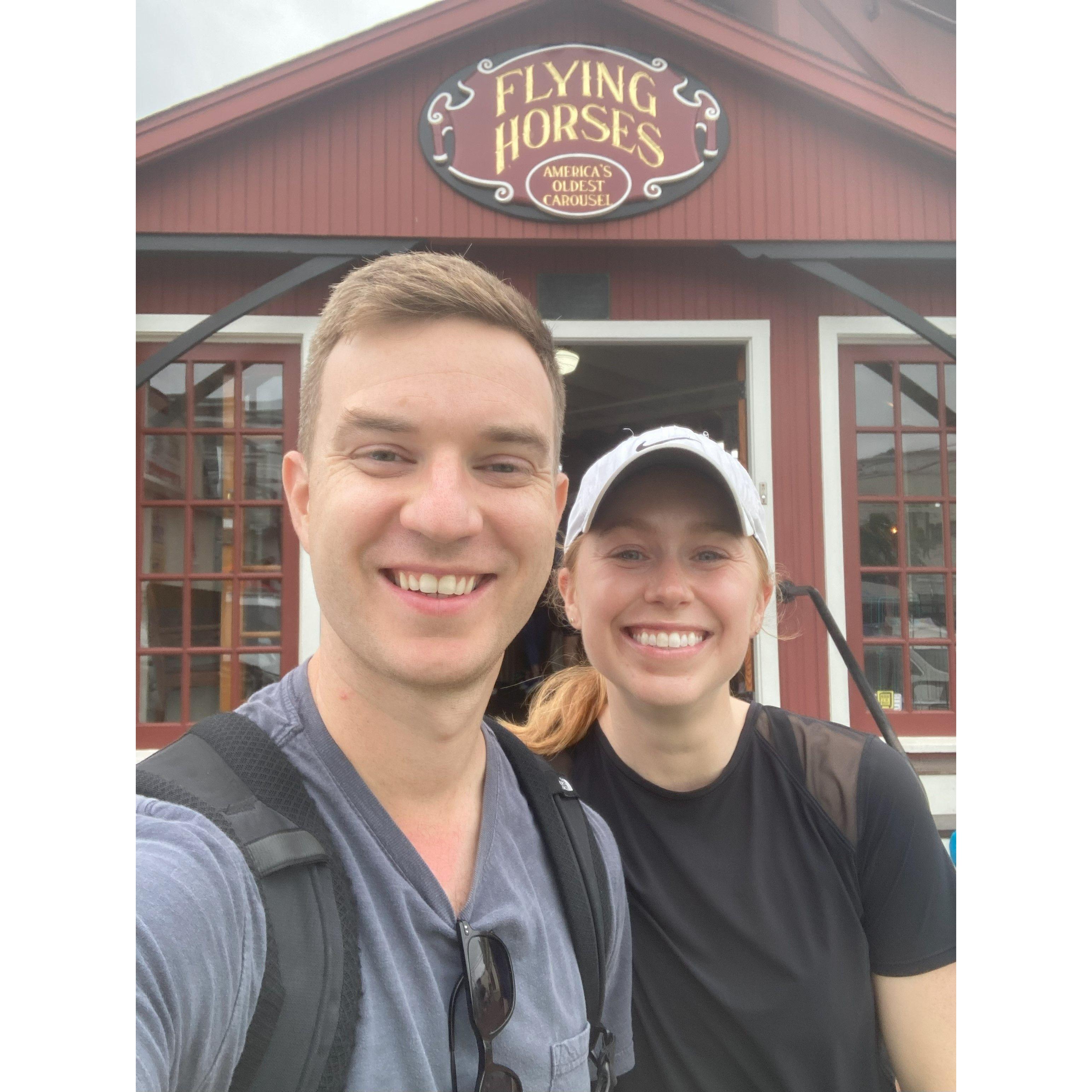 September 2024 - A visit to a tiny island off the coast of MA; Daniel visit's Emily's favorite place Martha's Vineyard!