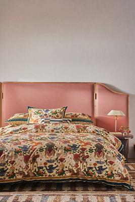 MINDTHEGAP Cotton Percale Printed Duvet​ Cover