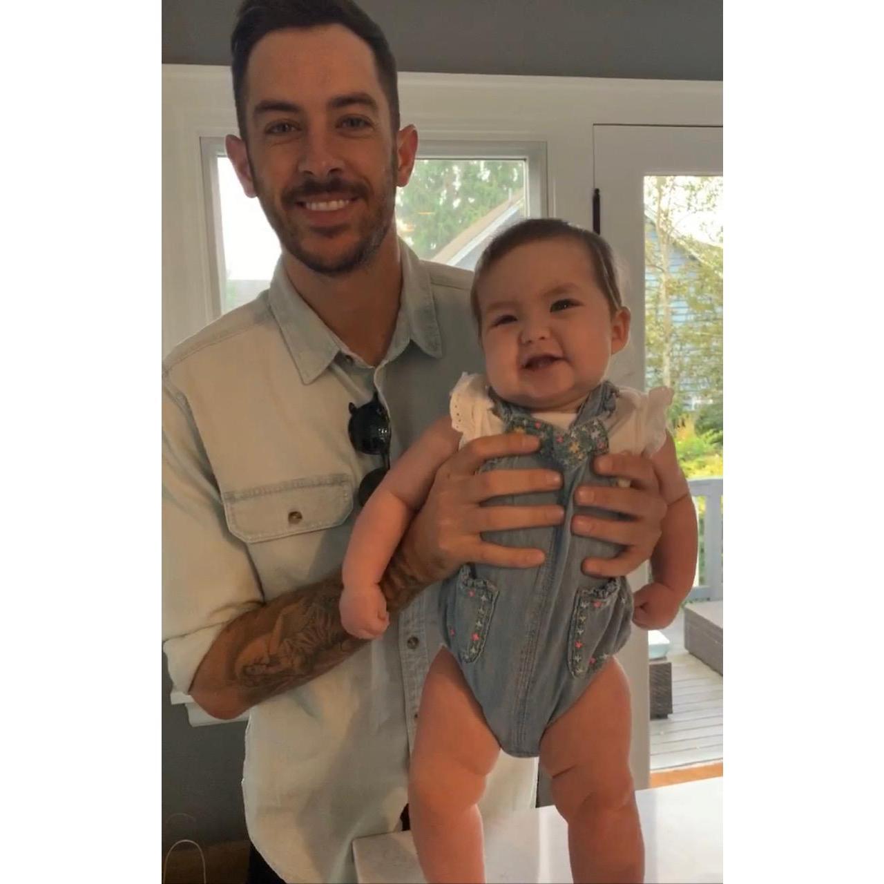 What's cuter than seeing your future husband be so good with your niece?