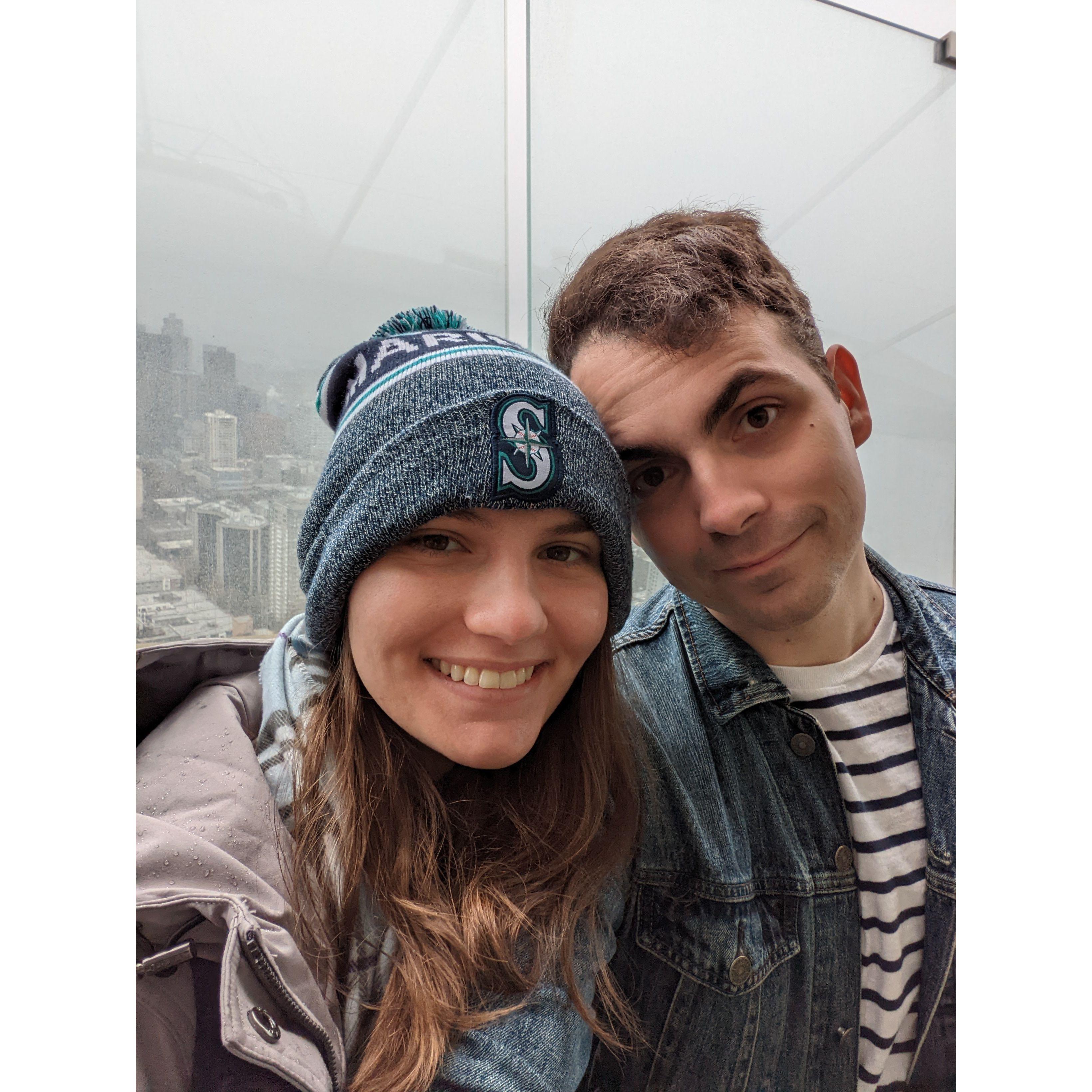 Our life in Seattle atop the Space Needle