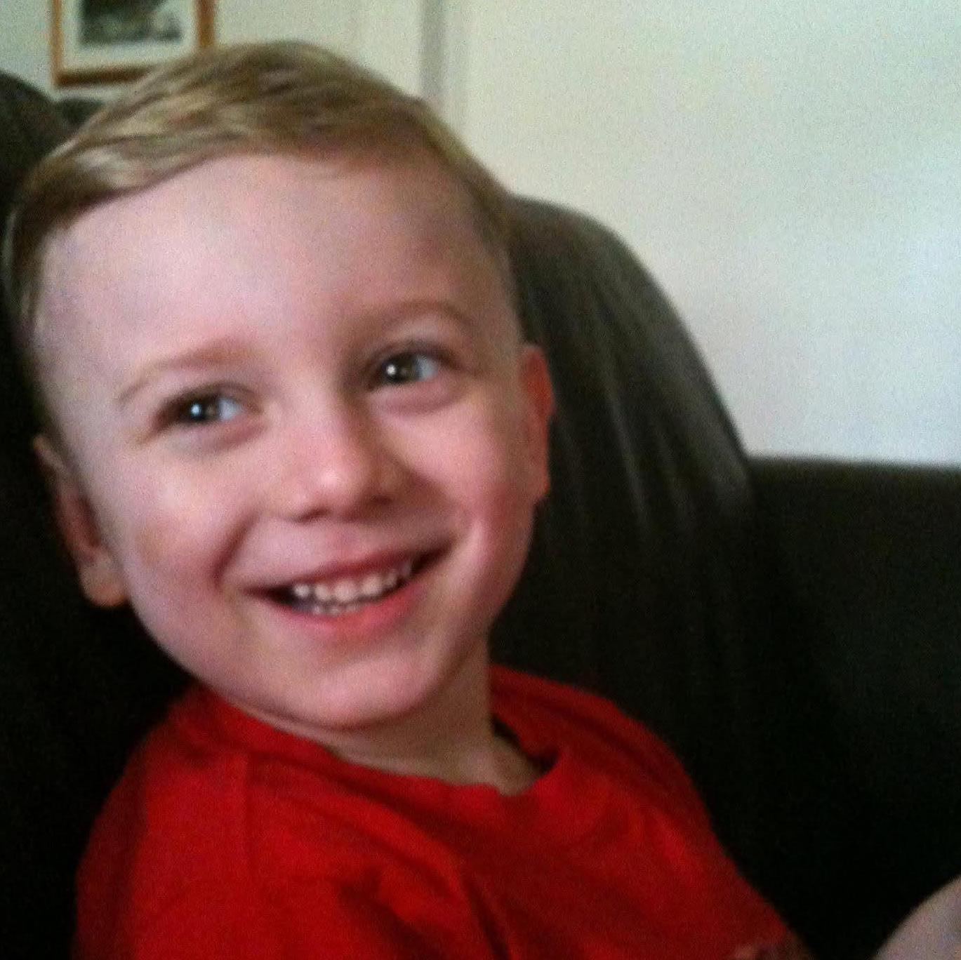childhood photo of Evan