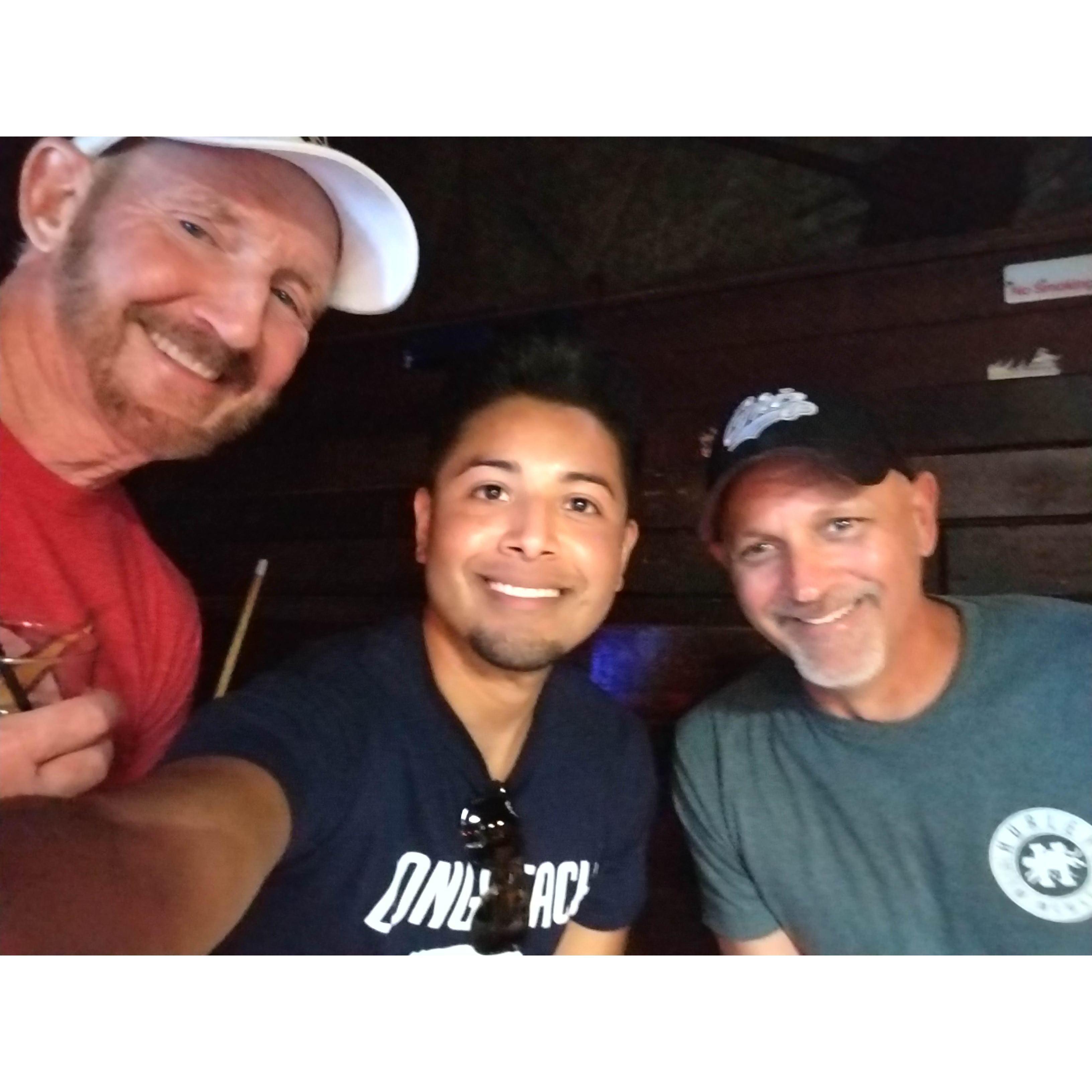 Paul, Robbie and Jeff