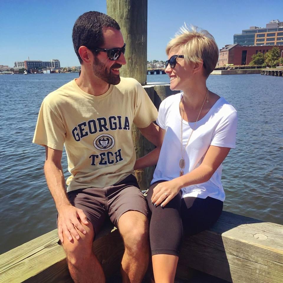 Engagement at Fells Point, Baltimore, Maryland