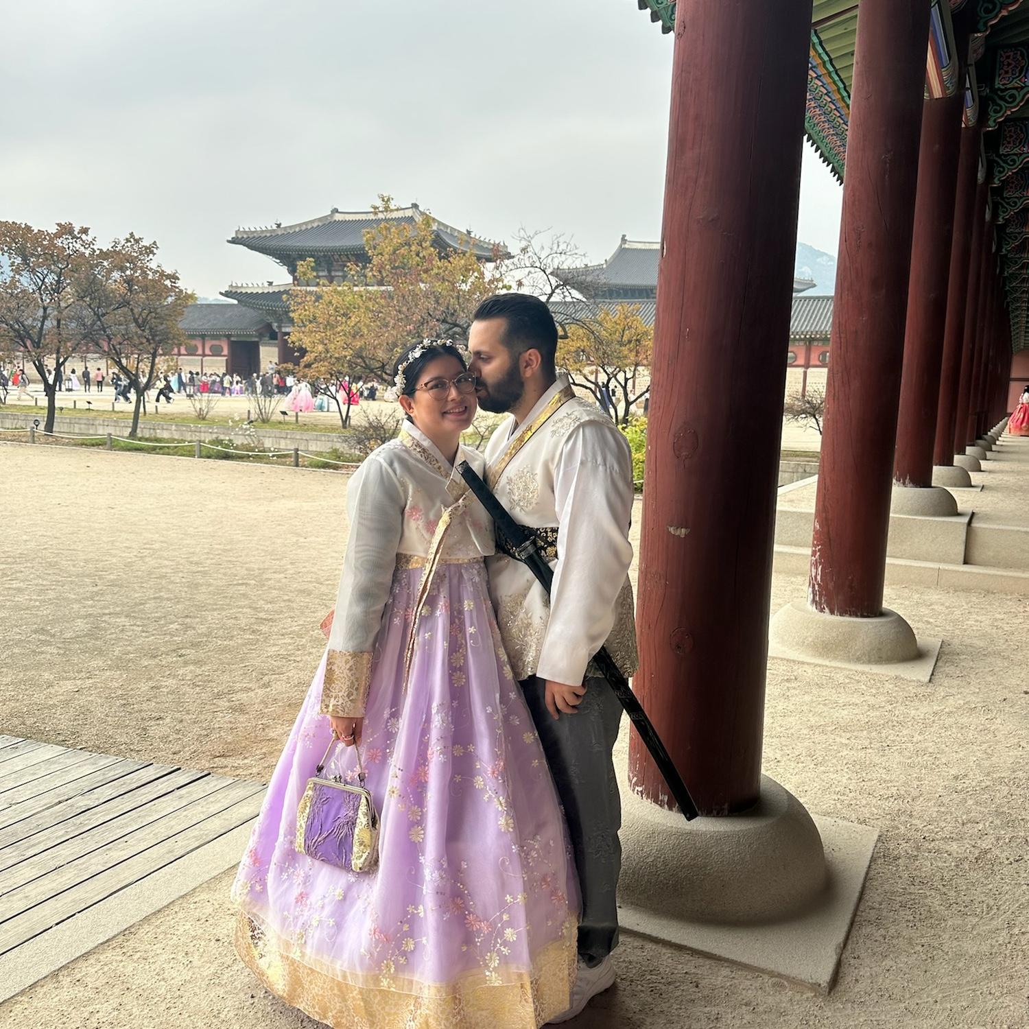 Living Sophia’s dream to wear a Hanbok in Seoul