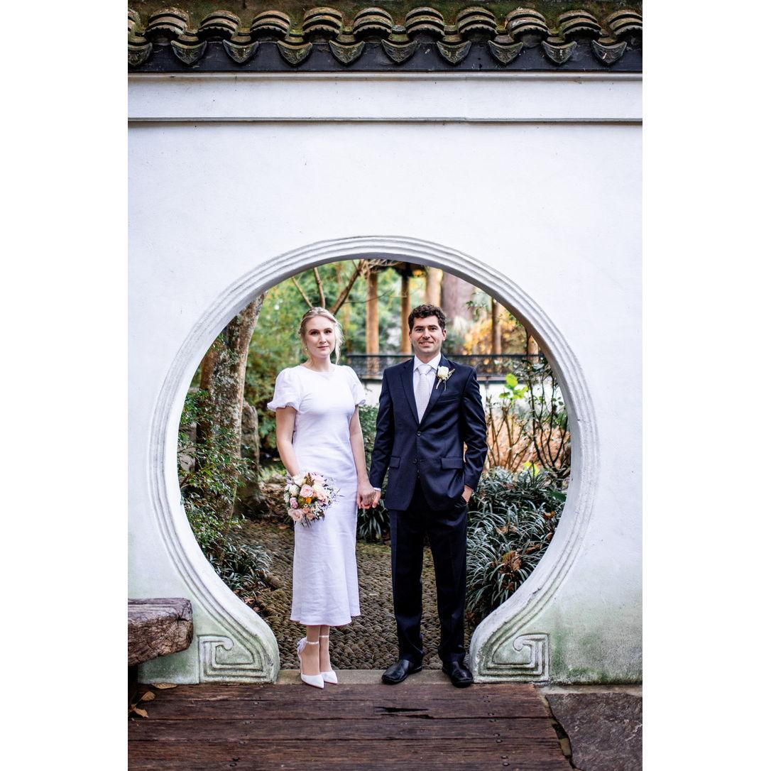 Post ceremony photo shoot