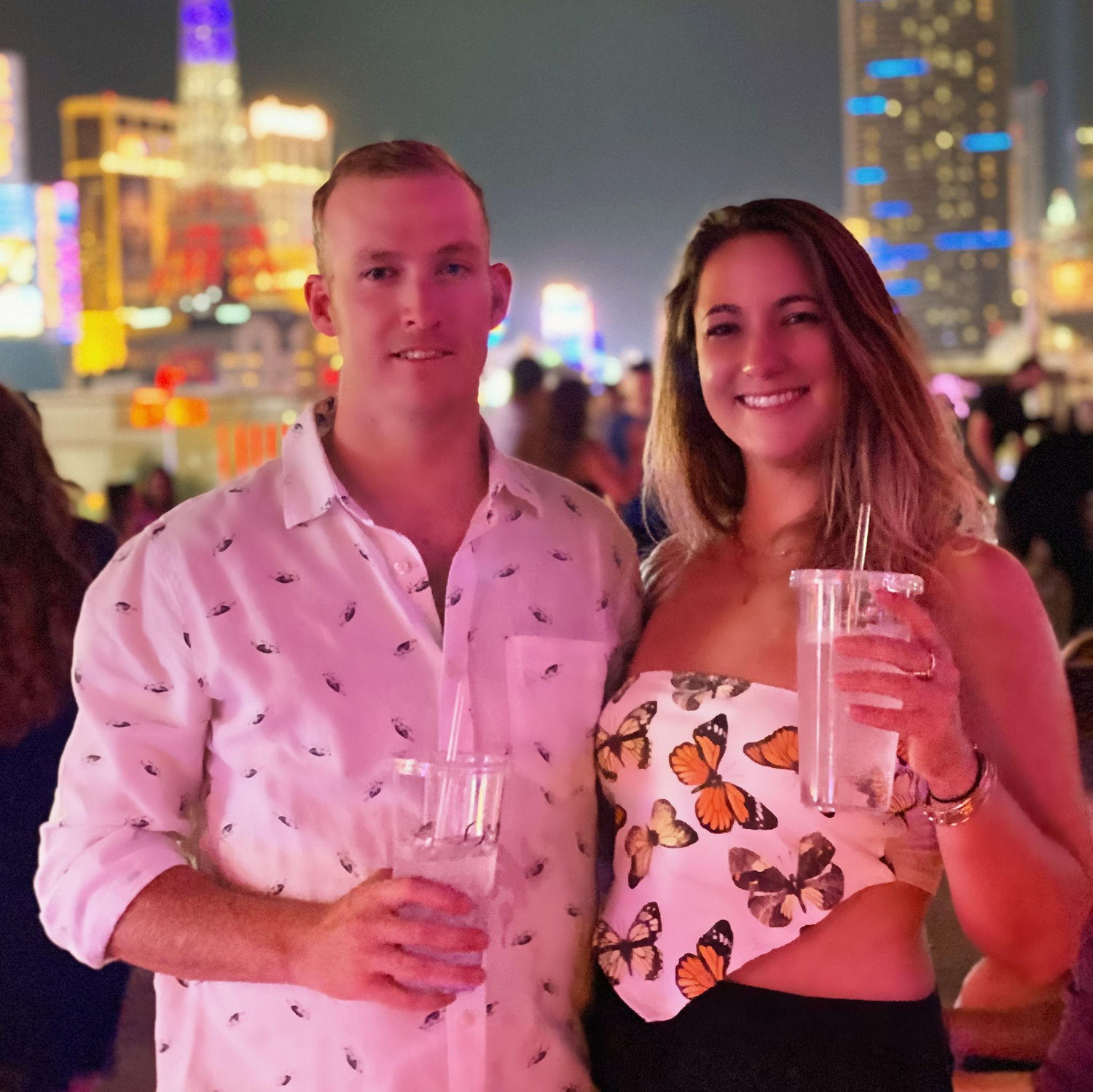 Las Vegas nightclub rooftop
