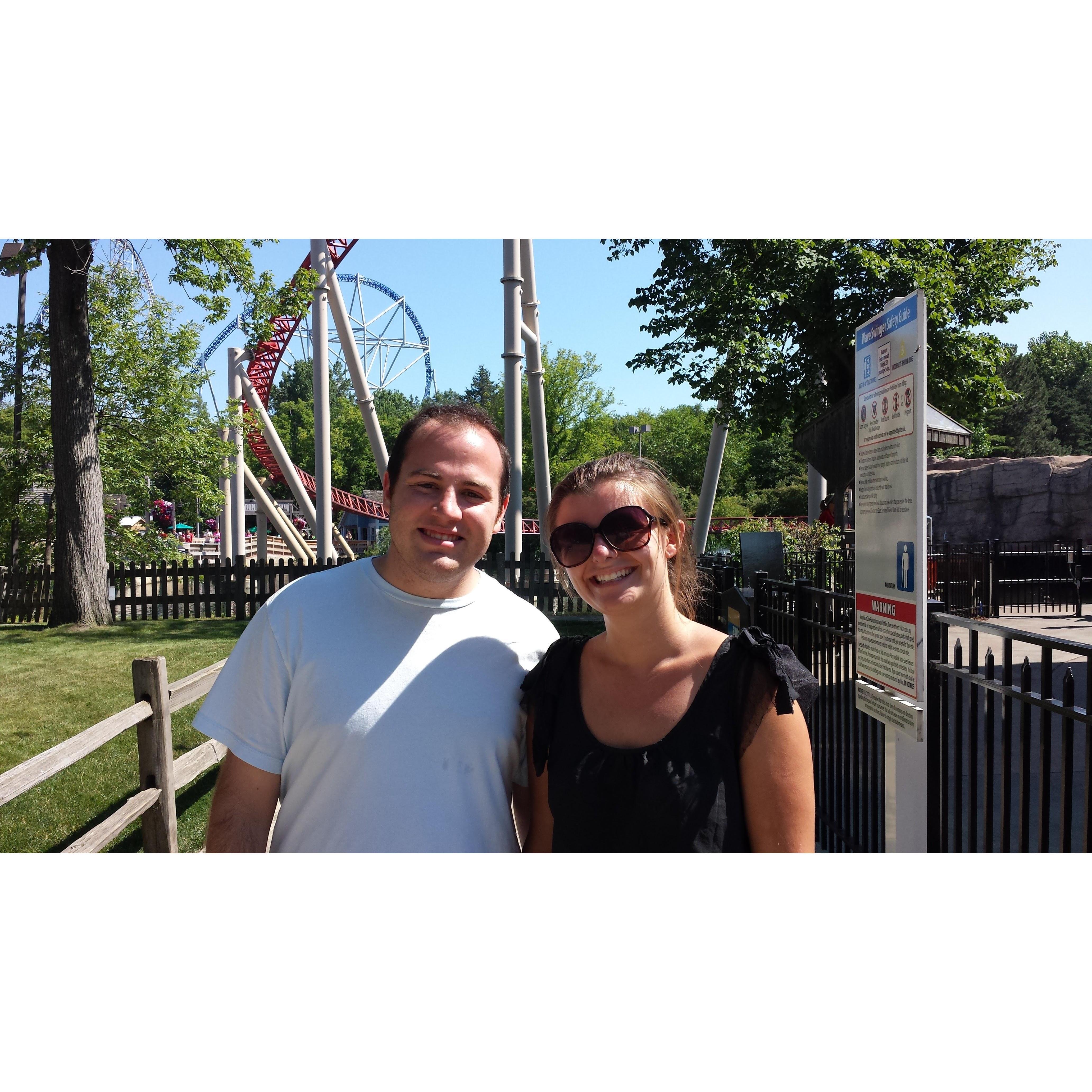 2015-Eric's first trip to spend time with my family in Ohio.