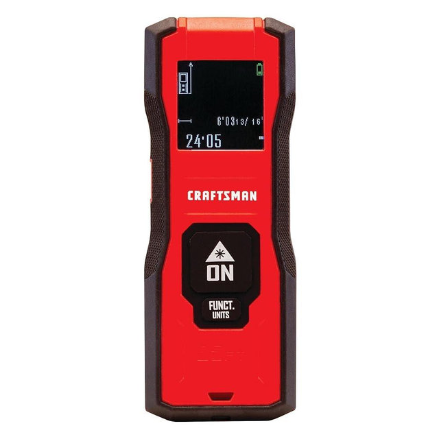 CRAFTSMAN Distance Meter/Laser Measure Tool, 65-Foot Range (CMHT77638)
