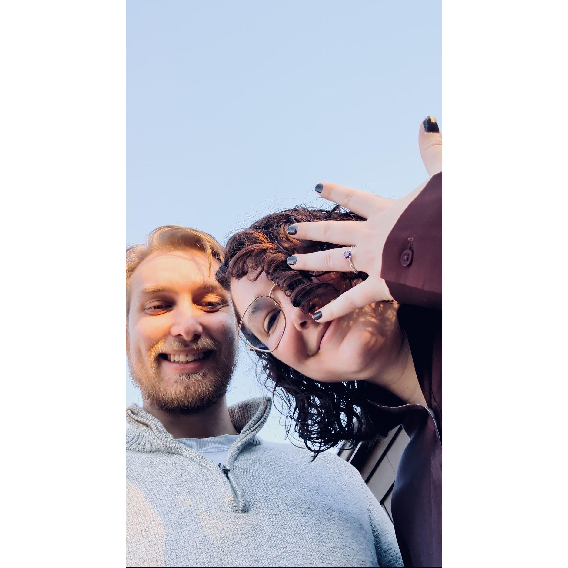 We got engaged on October 19, 2024!