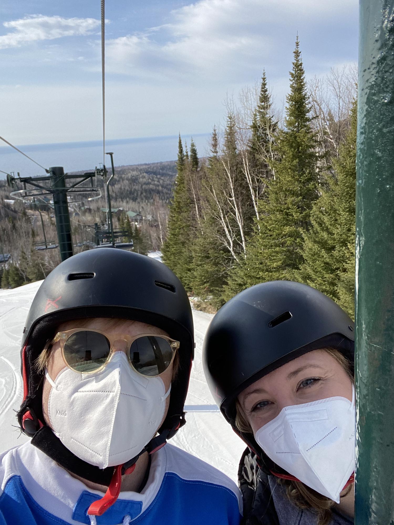Hittin the slopes at Lutsen!