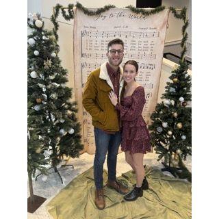 First Christmas together (in person)
