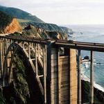 Take California Highway 1 South to Bixby Bridge